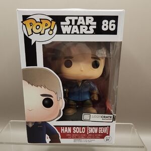 Funko Pop Star Wars Han Solo "Snow Gear" #86 Vinyl Bobble-Head